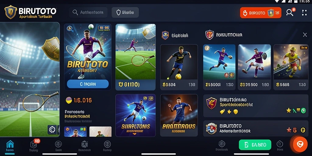 Tampilan gameplay BIRUTOTO dengan fitur taruhan menarik.