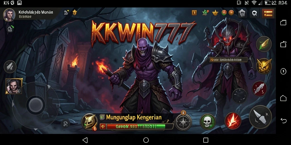 Tampilan mencekam dari gameplay <strong>KKWIN777</strong> yang penuh ketegangan.