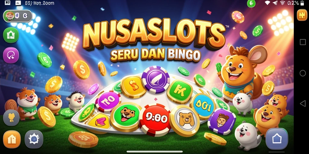 Screenshot gameplay NUSASLOTS menampilkan suasana permainan Bingo yang seru.