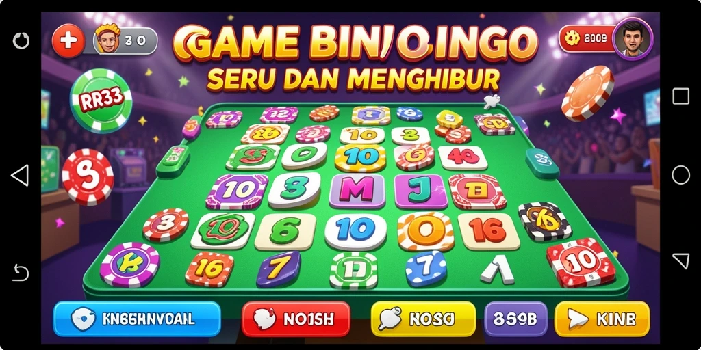 Gameplay seru dan interaktif di aplikasi Bingo RR33.
