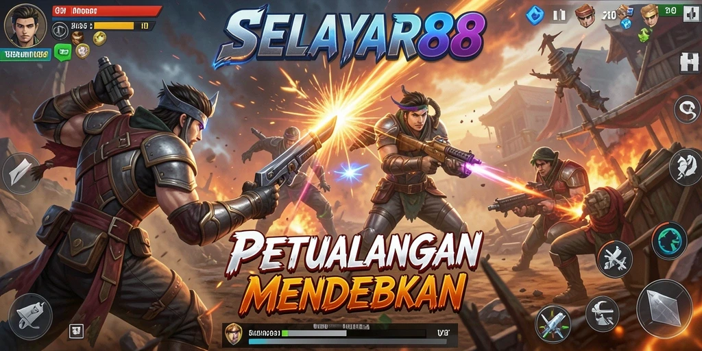 Gameplay seru dan mendebarkan dari SELAYAR88.