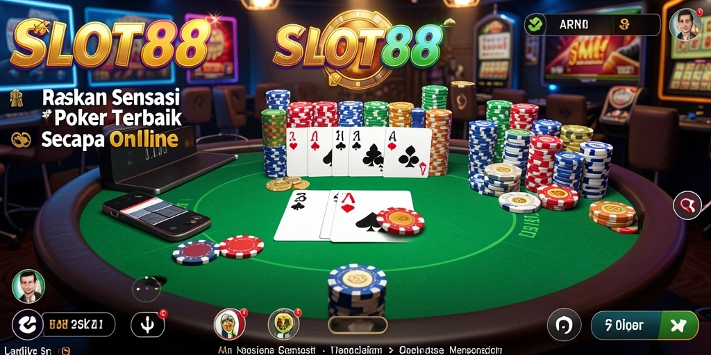 Gameplay menarik dari SLOT88 yang menampilkan keseruan poker.