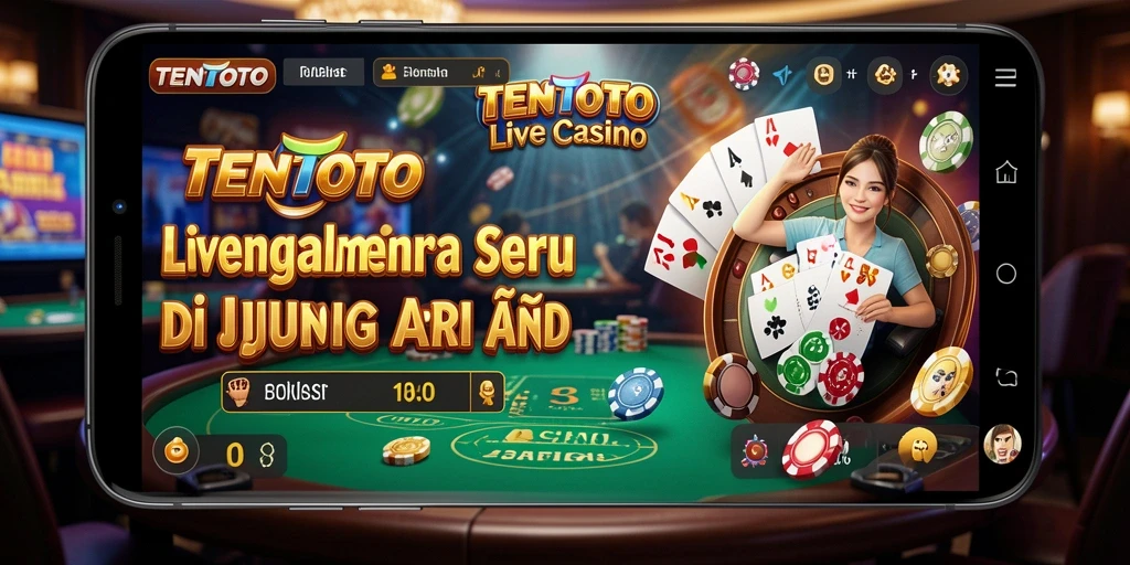 Gameplay Live Casino TENTOTO yang menegangkan dan interaktif.