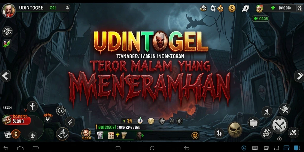 Tampilan menyeramkan dari gameplay UDINTOGEL yang penuh ketegangan.